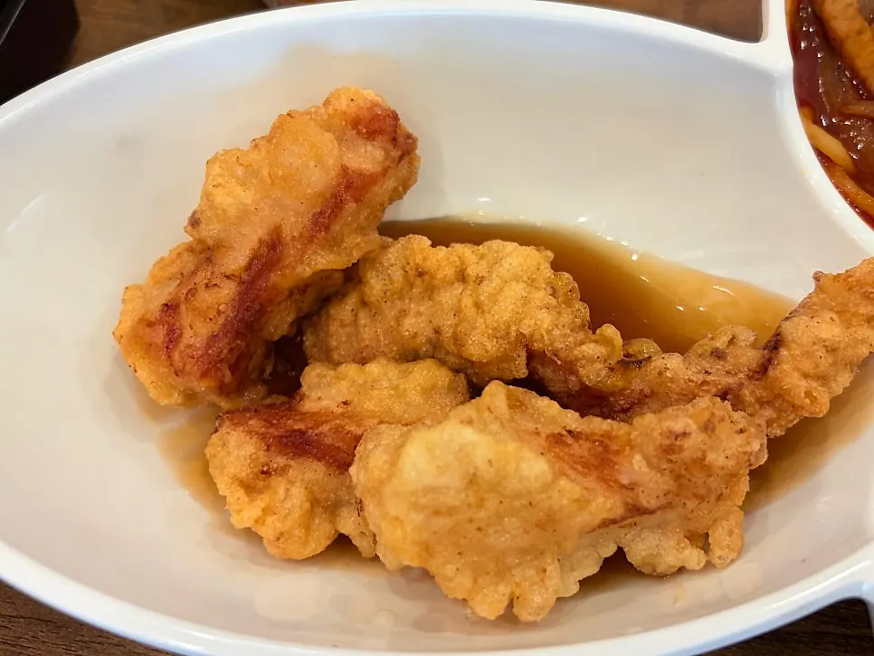 1인정식에 포함된 탕수육