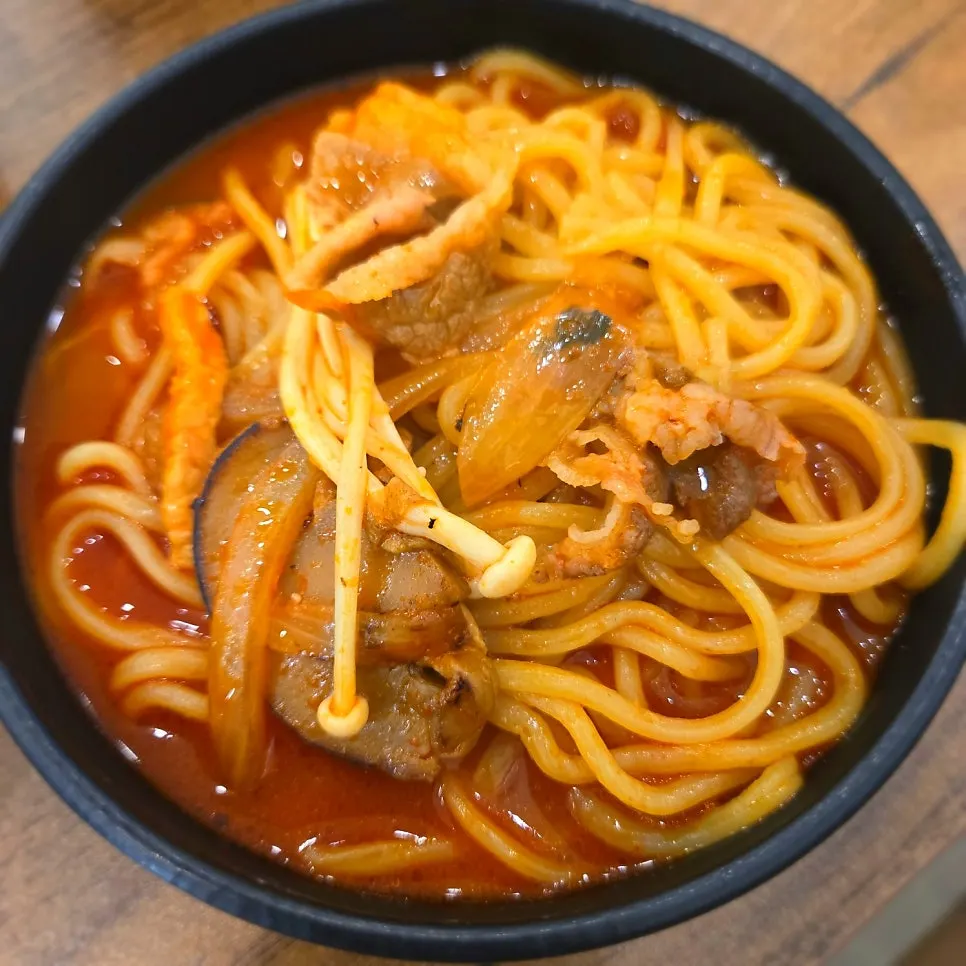 A bowl of brisket jjamppong (large)