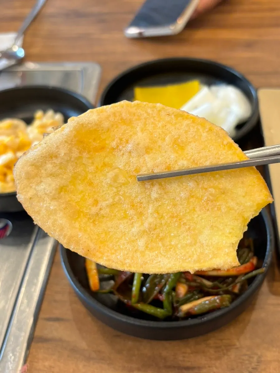 셀프코너에 준비된 파김치