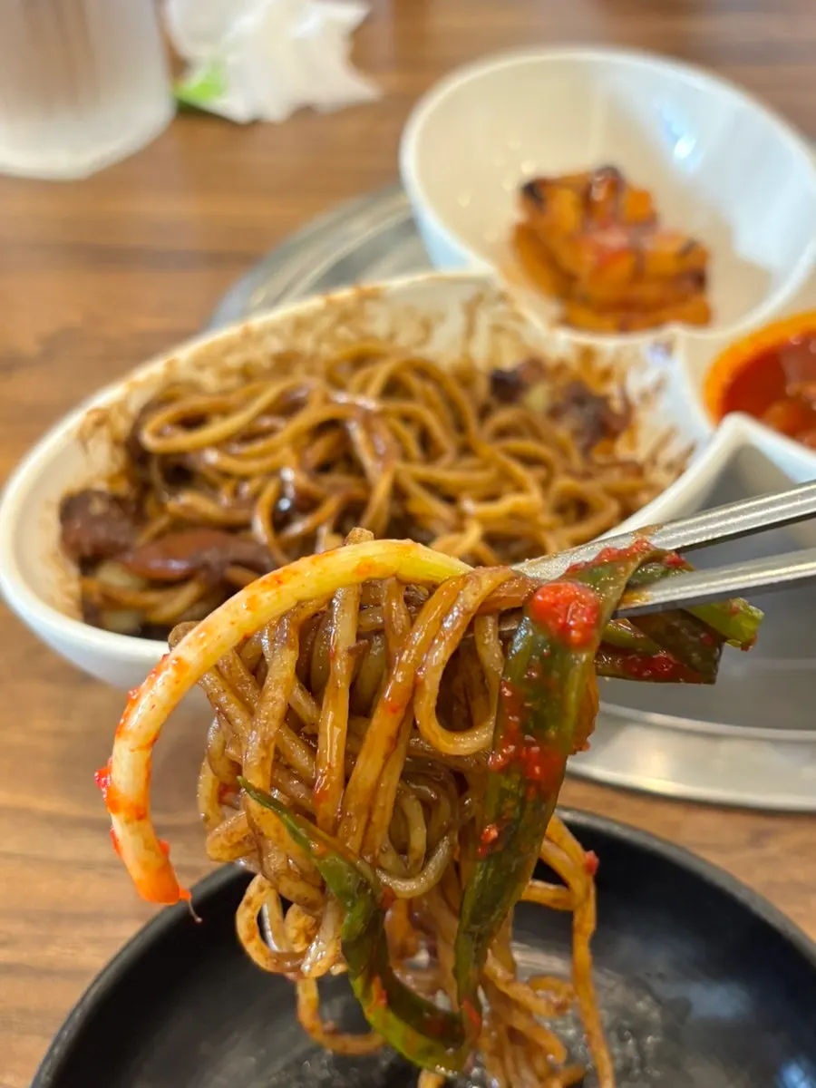 메이웨이 식사 마무리 상차림