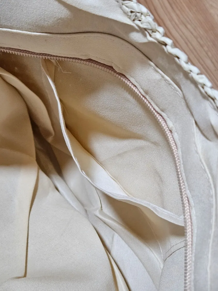 Meda Bag rattan bag with a roomy interior