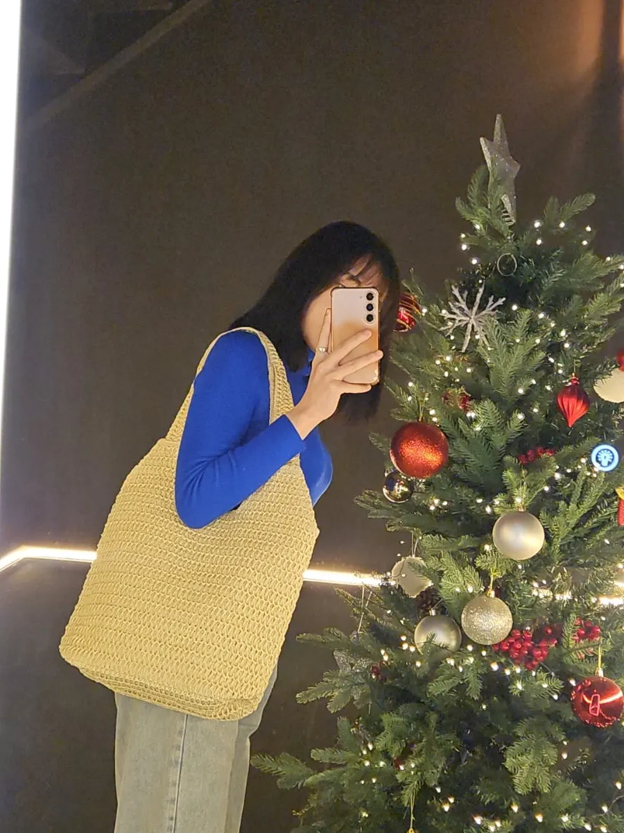 Meda Bag shoulder bag worn over the shoulder