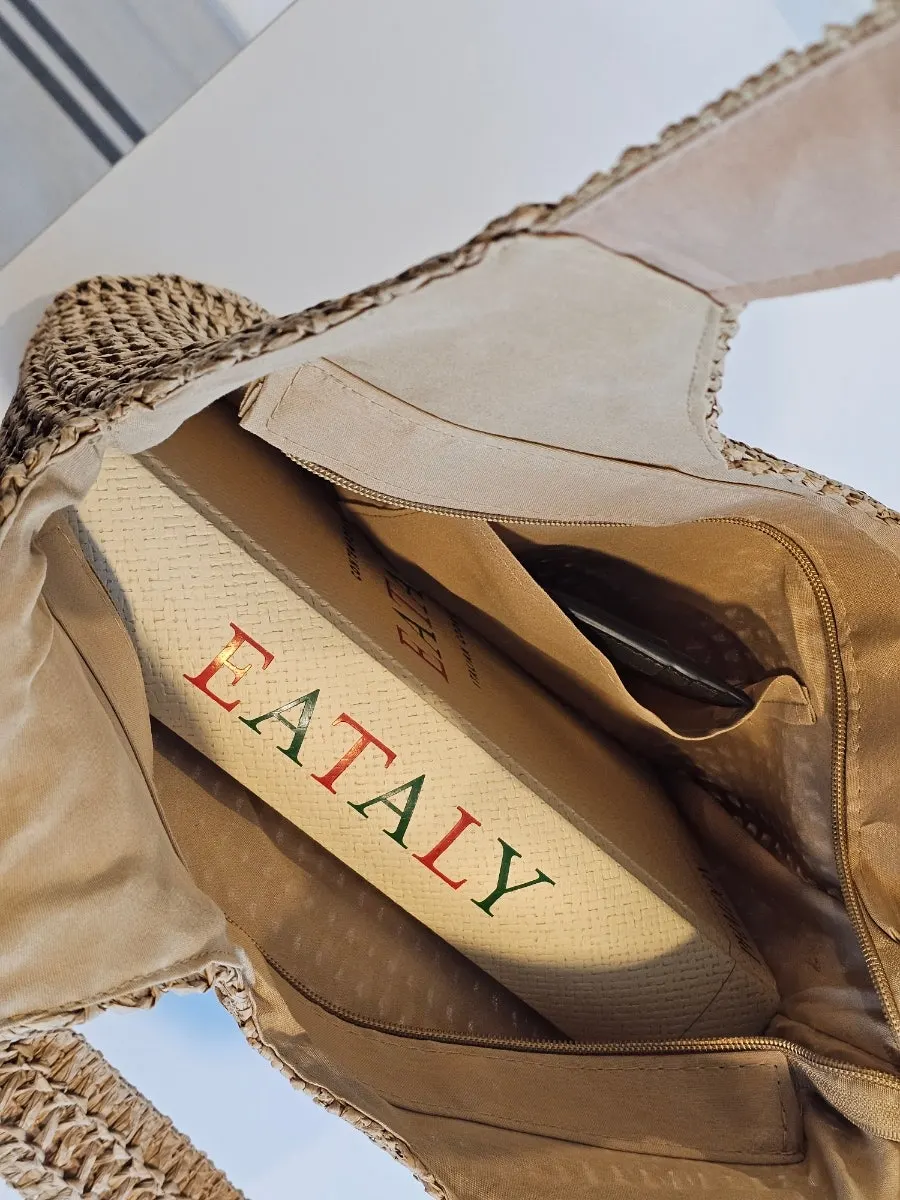 Meda Bag rattan bag selected in brown