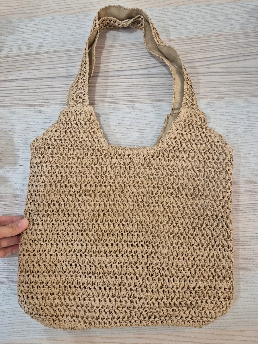 Meda Bag Rattan Bag carried as soon as it arrived