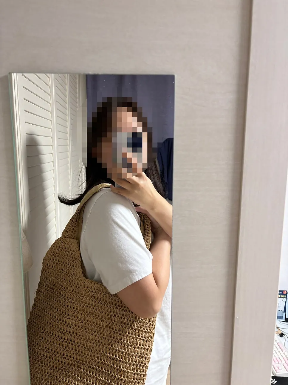 일상용으로 선택한 메다백 여름 숄더백