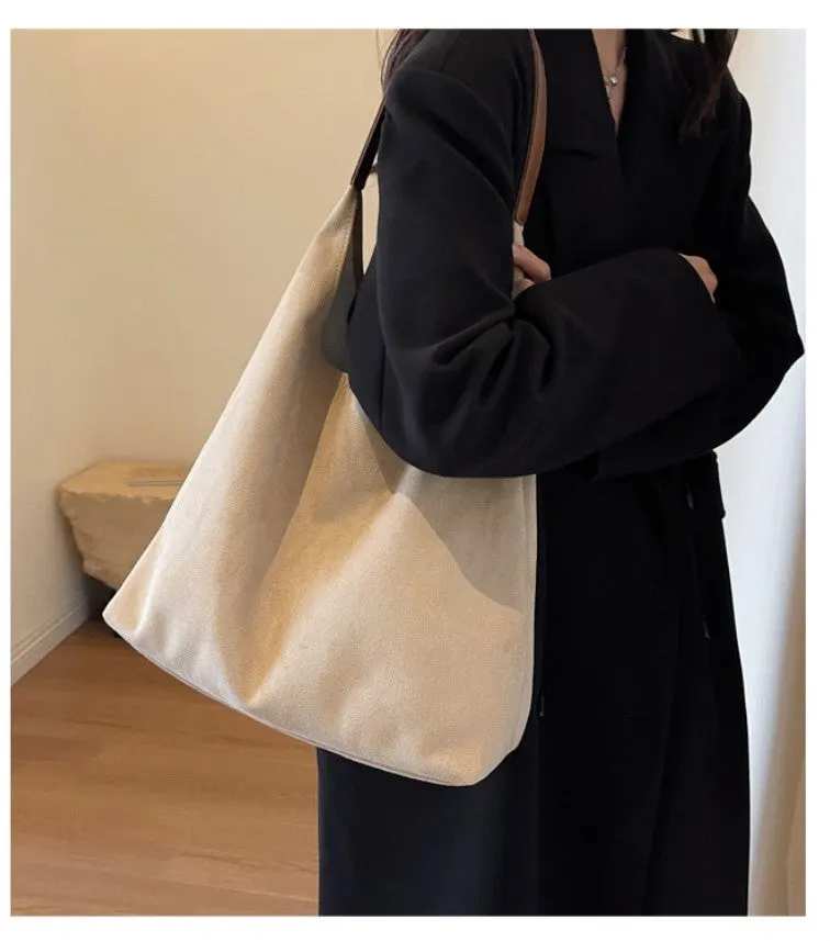 Meda Bag Suede Shoulder Bag product introduction