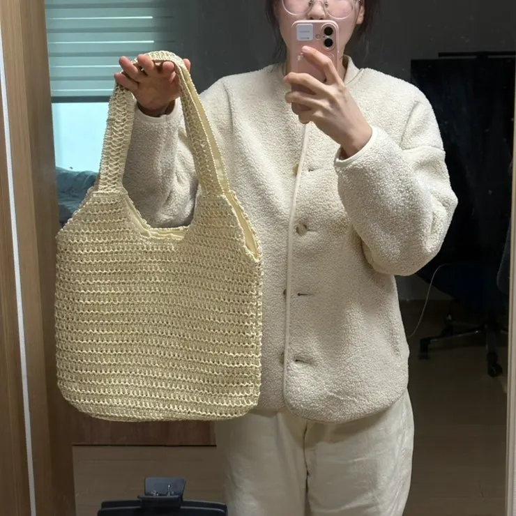 A photo related to the suede bag used well in winter