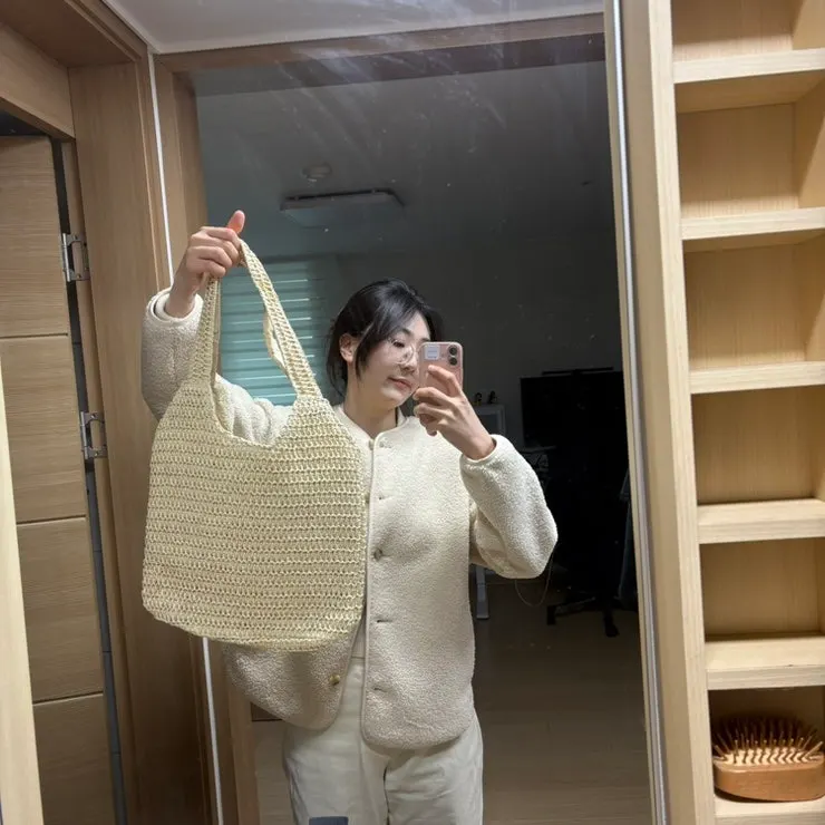 Meda Bag Rattan Bag with an impressively light weight