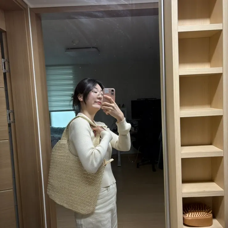 Meda Bag Rattan Bag I want to carry on summer walks
