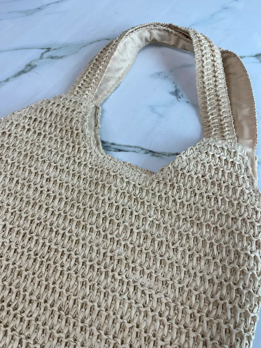 Meda Bag Rattan Bag to pair with summer travel outfits