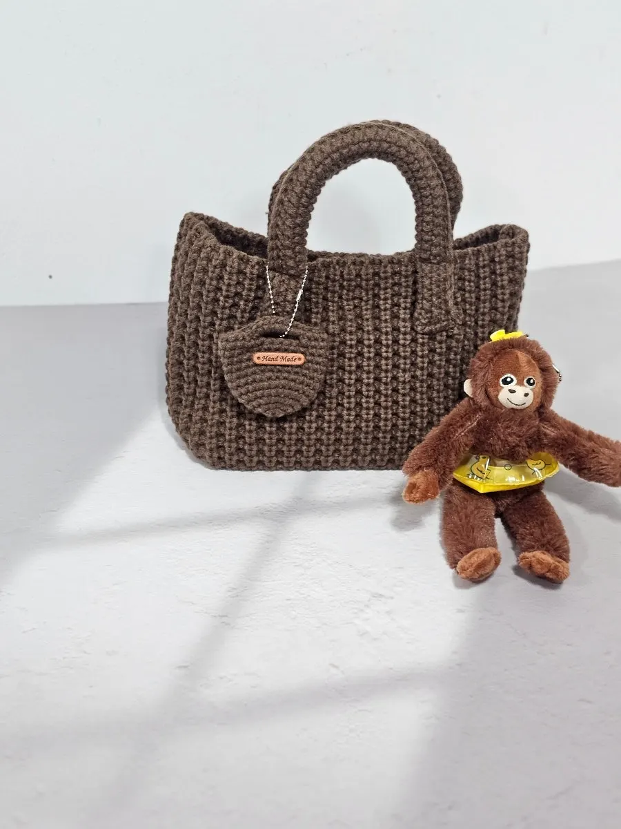 Meda Bag mini bag in soft knit material