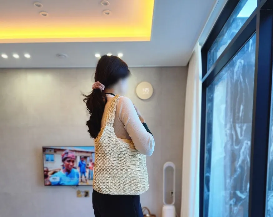 Meda Bag rattan bag for travel and everyday summer use