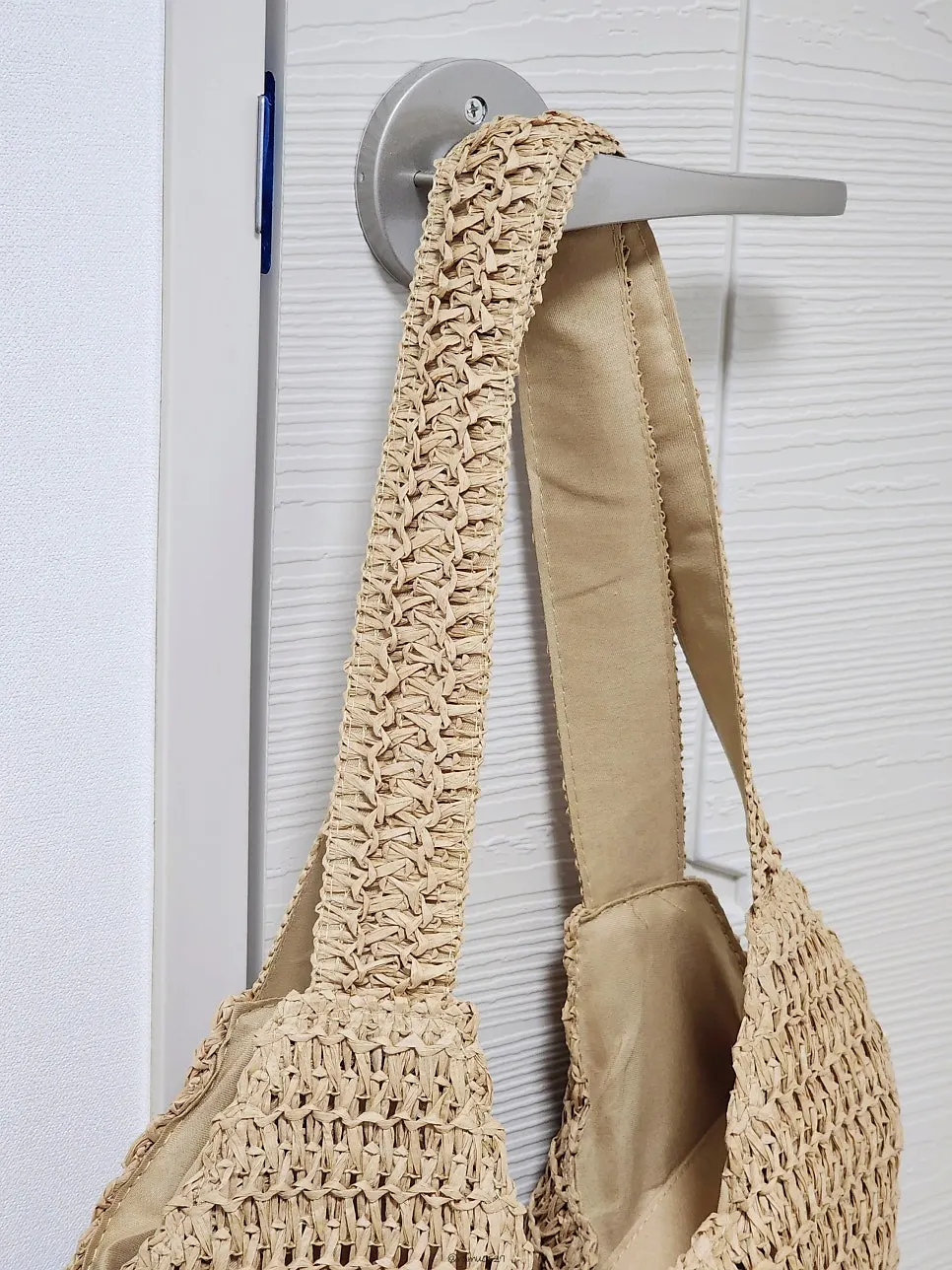 Brown Meda Bag rattan bag worn on the shoulder