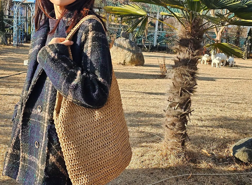 Meda Bag women's rattan shoulder bag product view