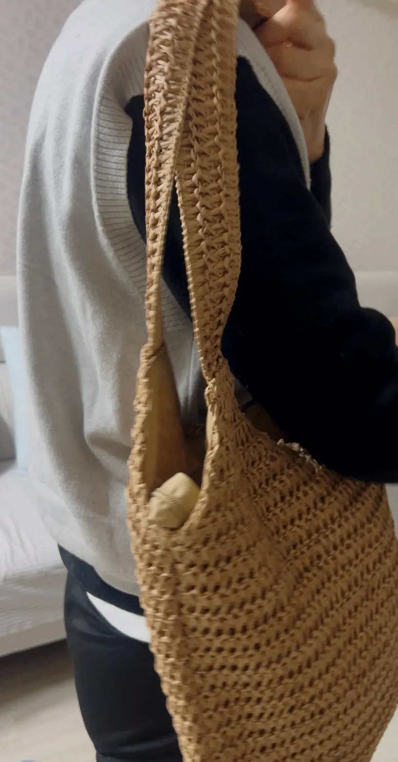 Meda Bag woven bag treated with waterproofing spray