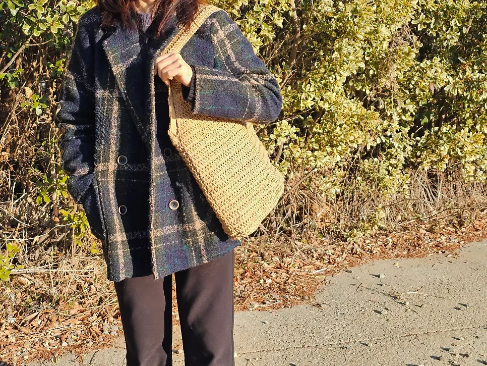 Meda Bag rattan bag taken on a West Sea trip