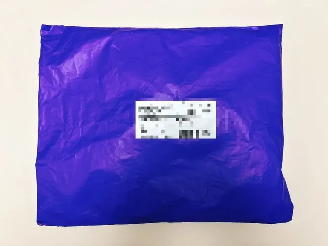 Packaged Meda Bag rattan shoulder bag before unboxing