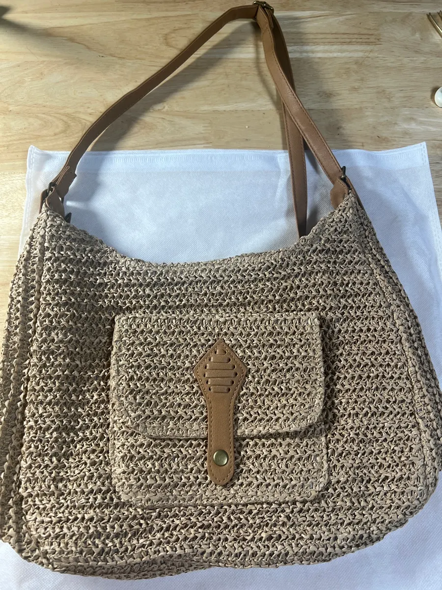 Meda Bag rattan bag with natural texture