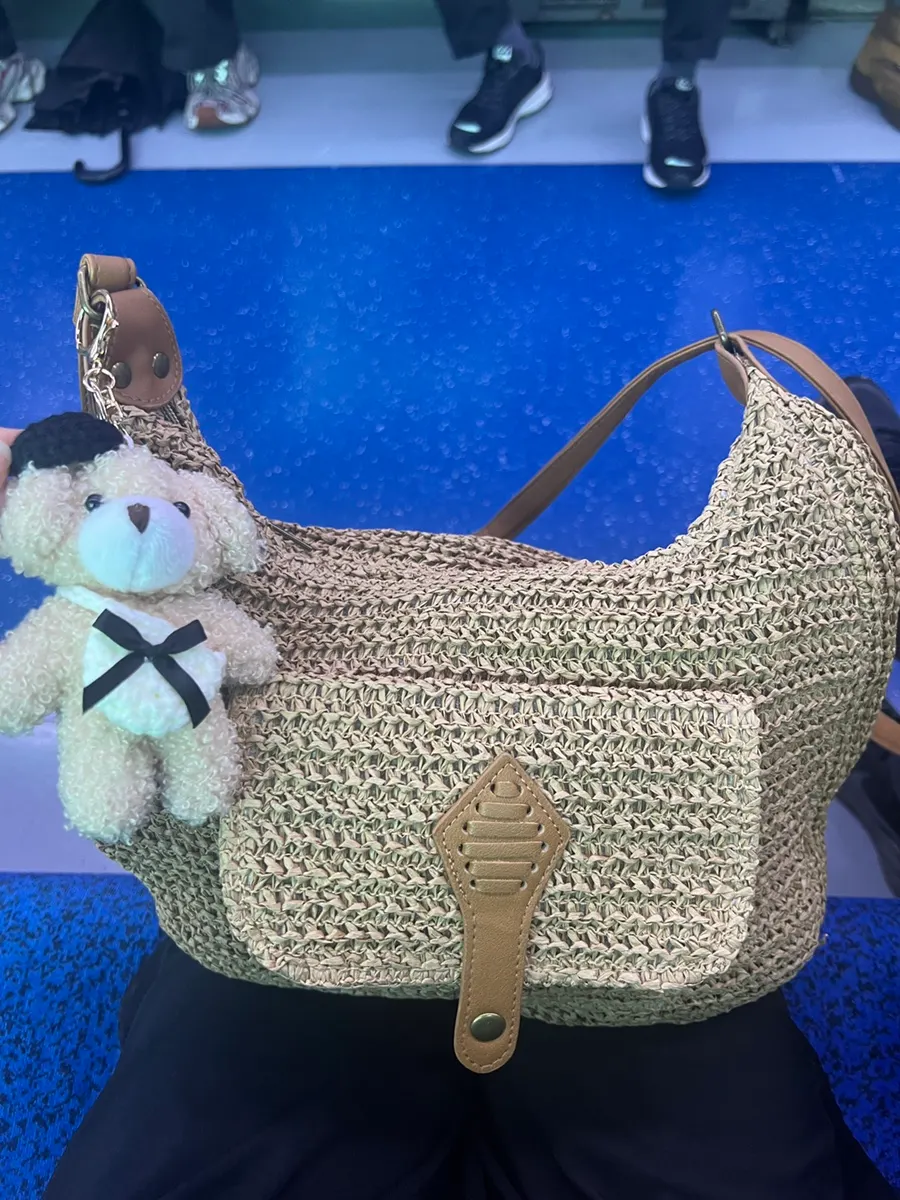 Meda Bag straw rattan bag for a summer outing