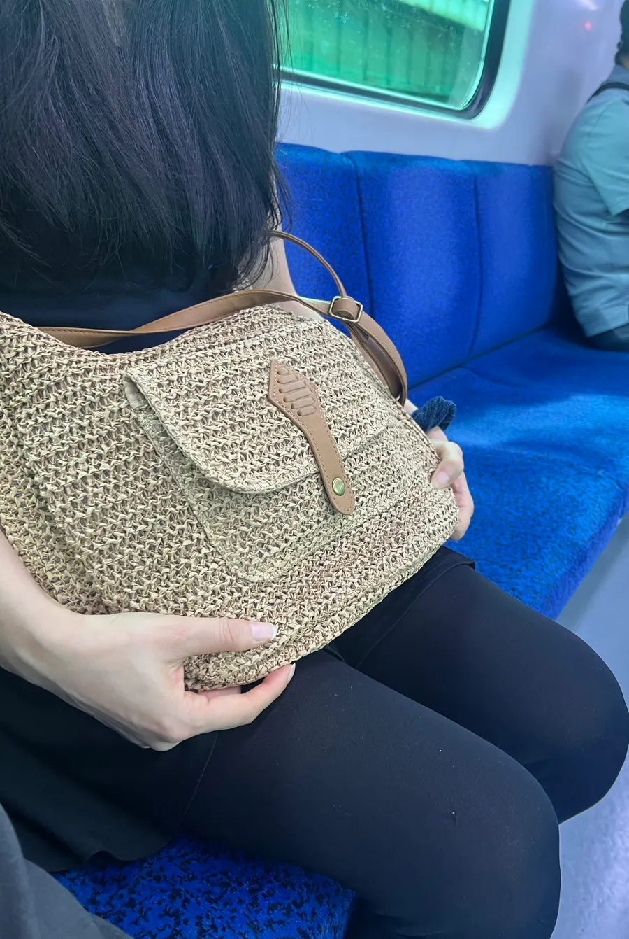 Meda Bag rattan bag suitable for carrying in summer