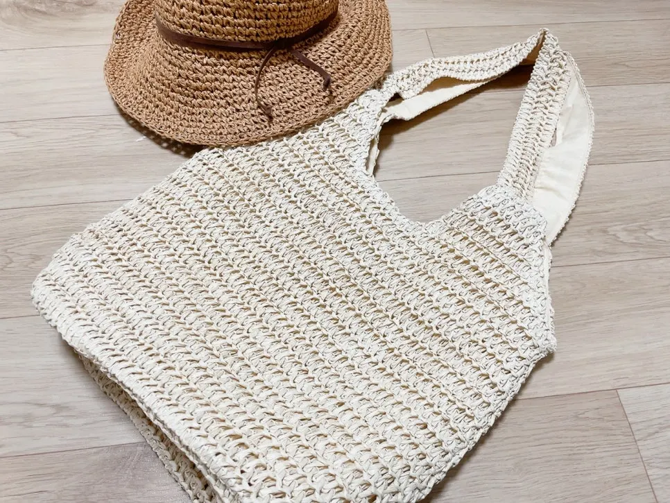 Meda Bag summer rattan shoulder bag