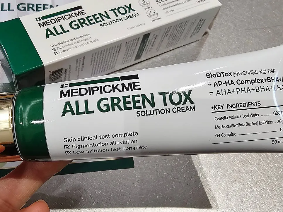 All Green Tox Solution Cream for dry-skin care