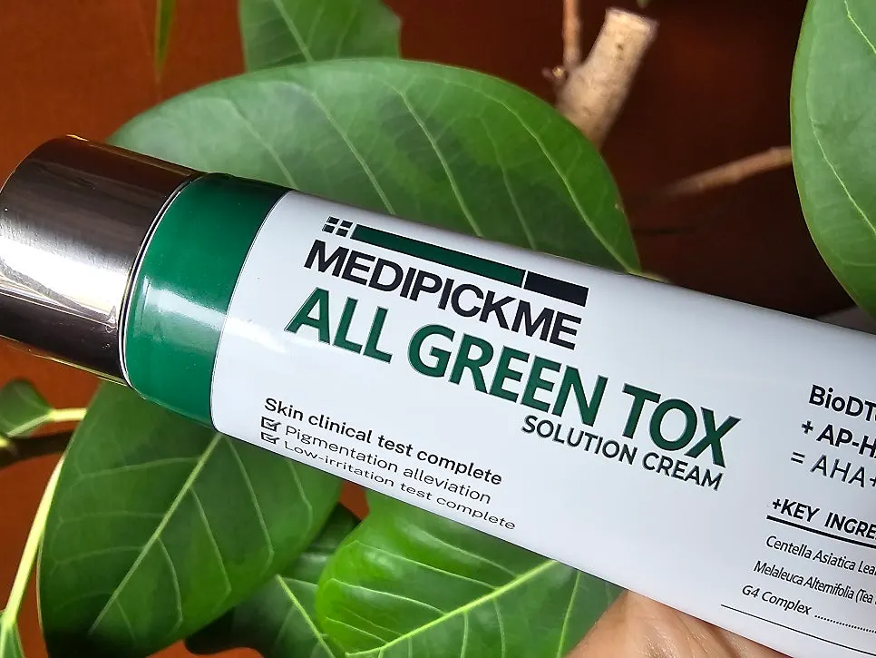 Applying cream for moisture and nourishment
