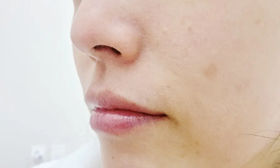 Cream mask application process