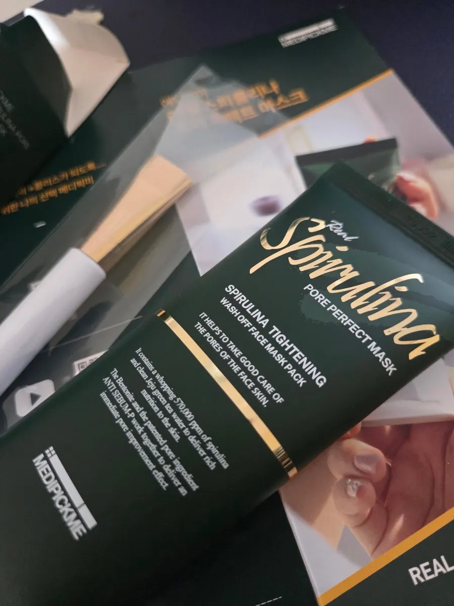 MEDIPICKME spirulina mask product