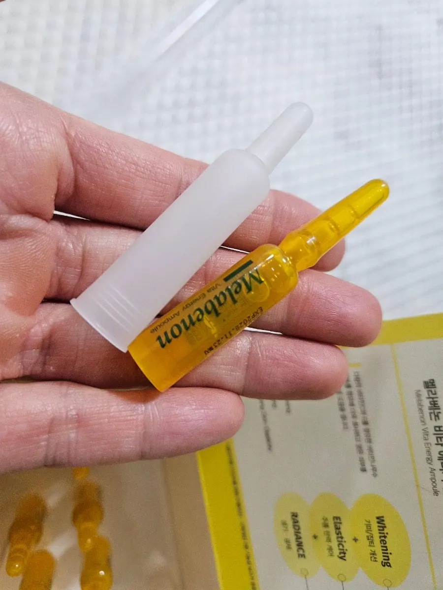 Vitamin C ampoule guidance on who it is for