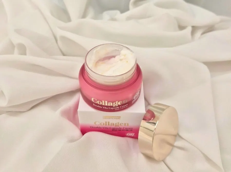 Using the vitamin capsule cream