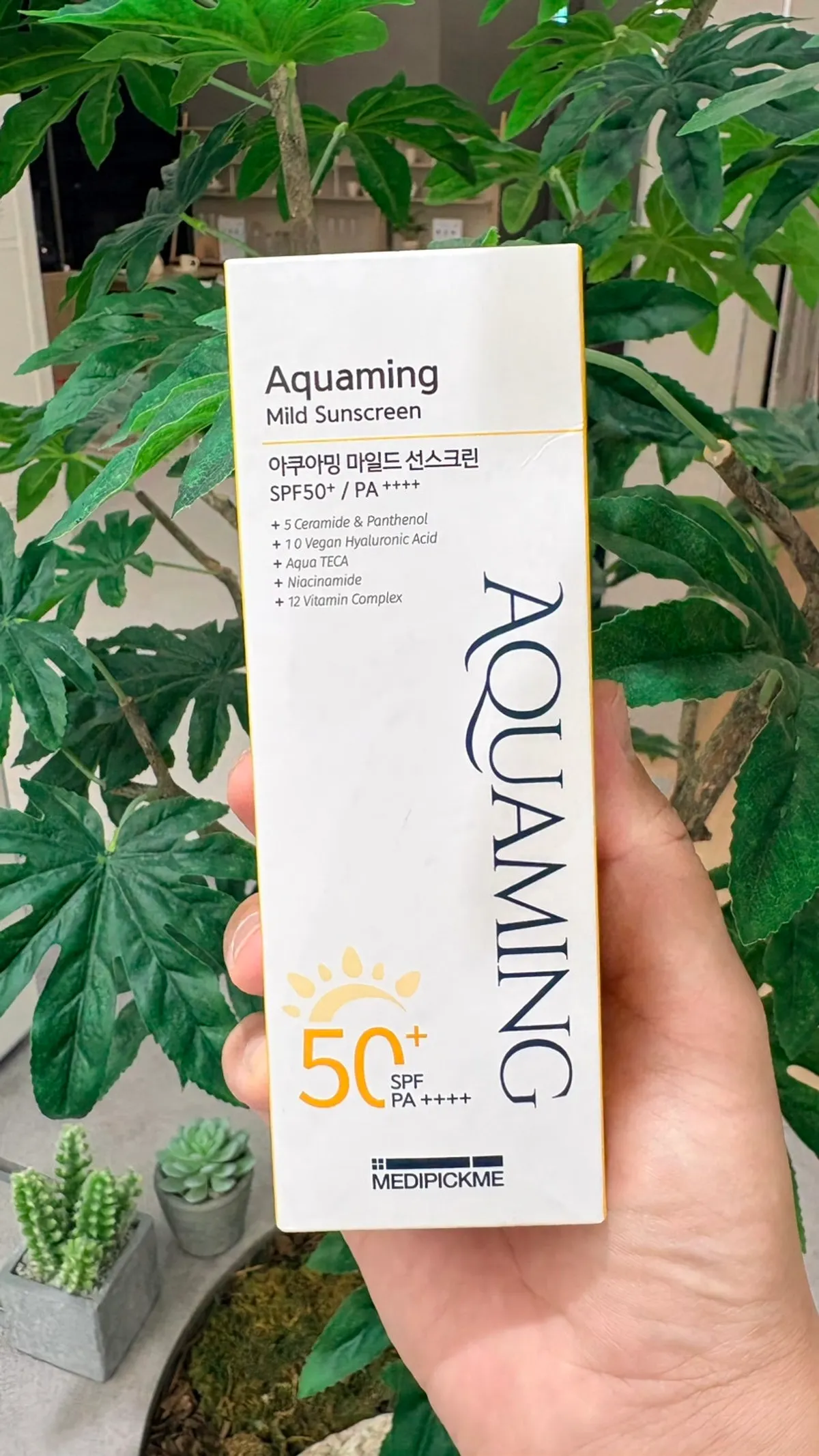 MEDIPICKME Aquaming Mild Sunscreen product photo