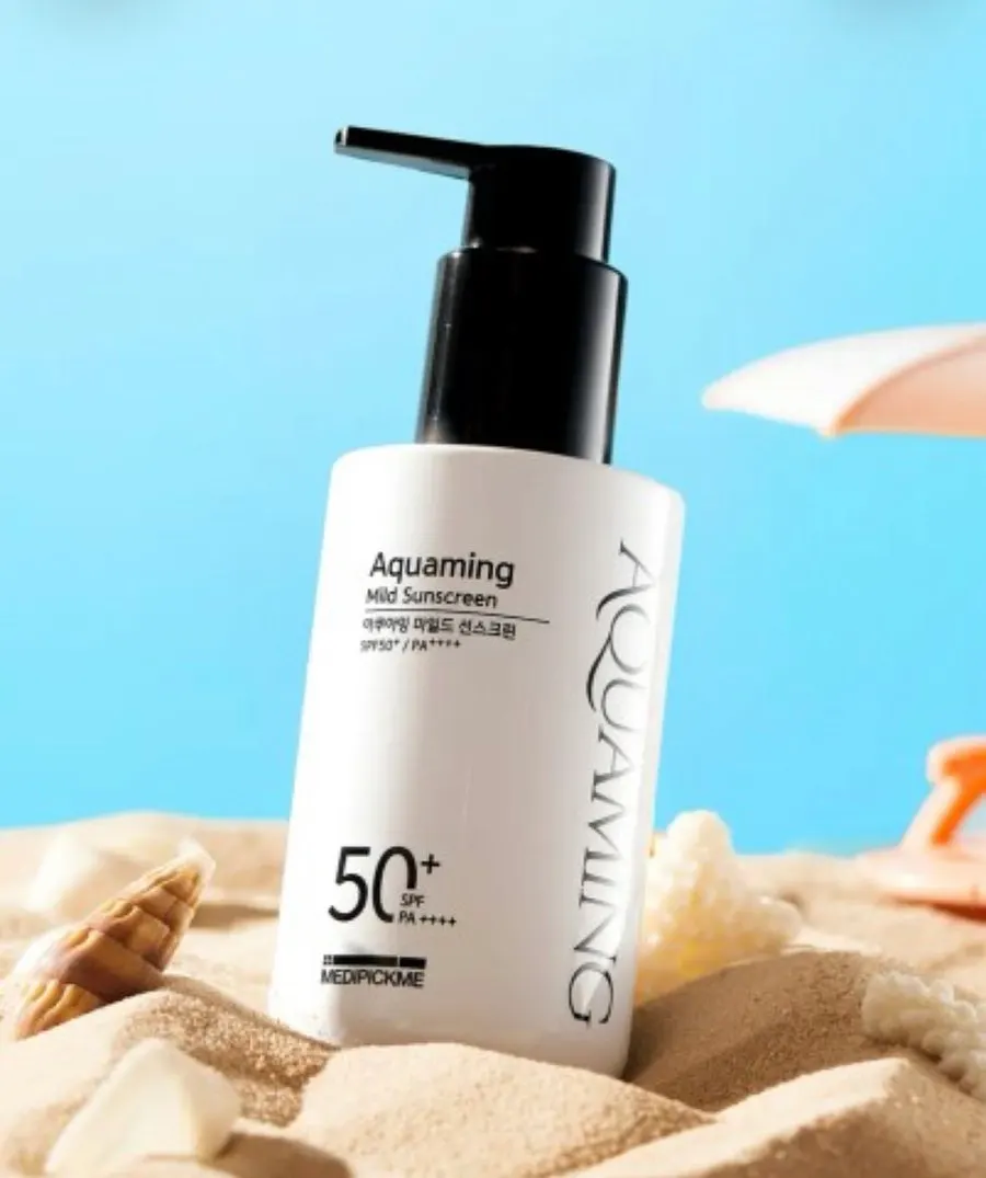 Aquaming Mild Sunscreen 150ml bottle