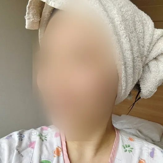 선크림 바른 뒤 맑은 피부 표현