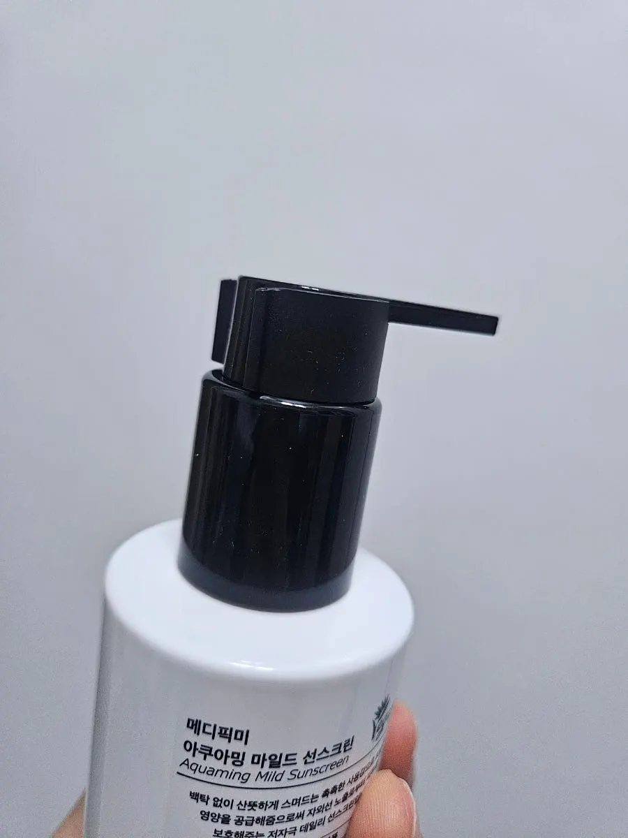 Sunscreen container with a cap designed not to be pressed open