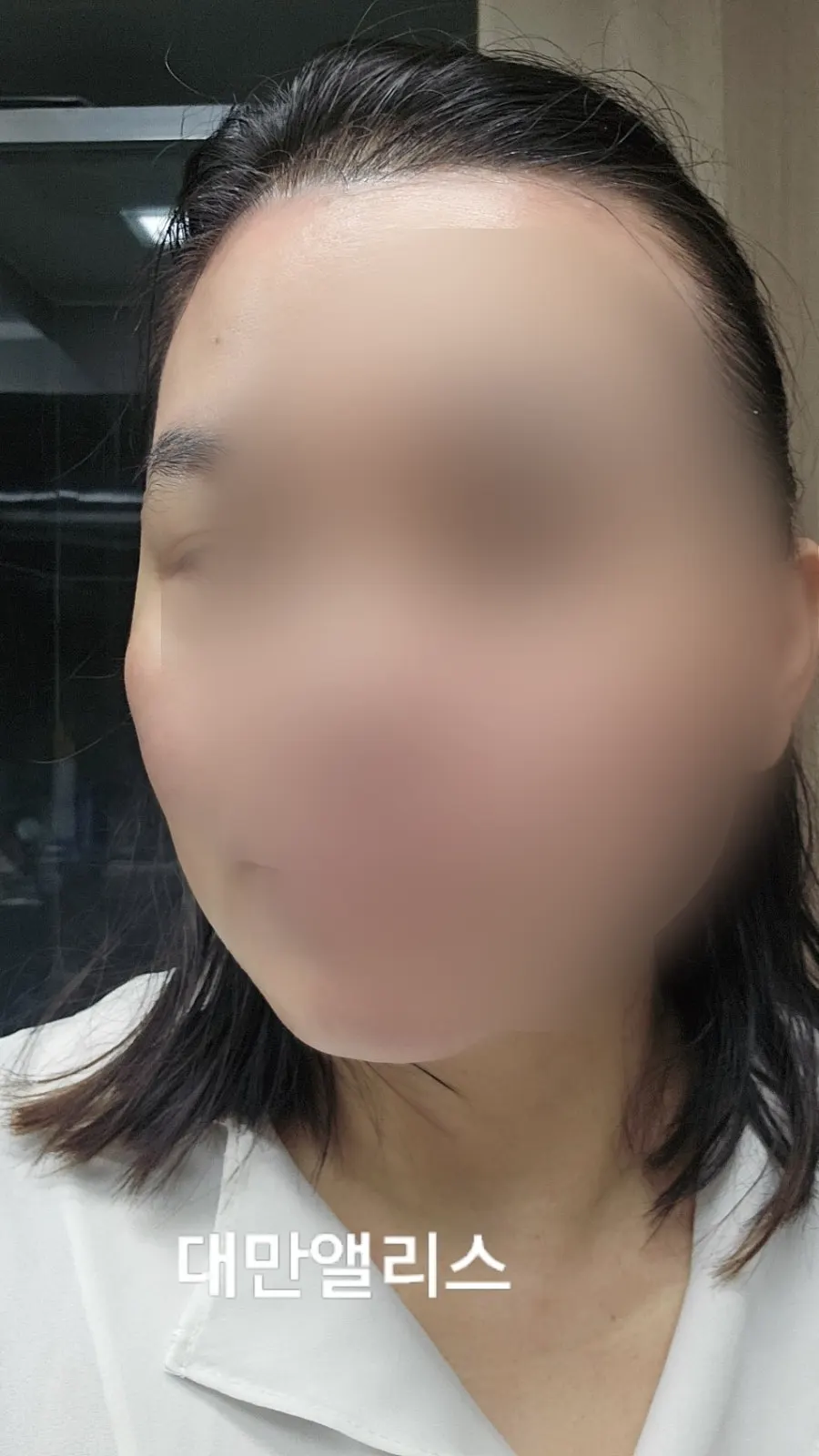 은은한 윤기가 도는 선크림 사용 후 피부