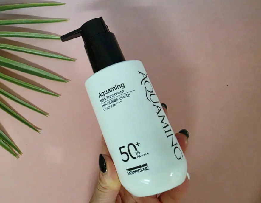 Sunscreen image showing SPF50+ PA++++ labeling