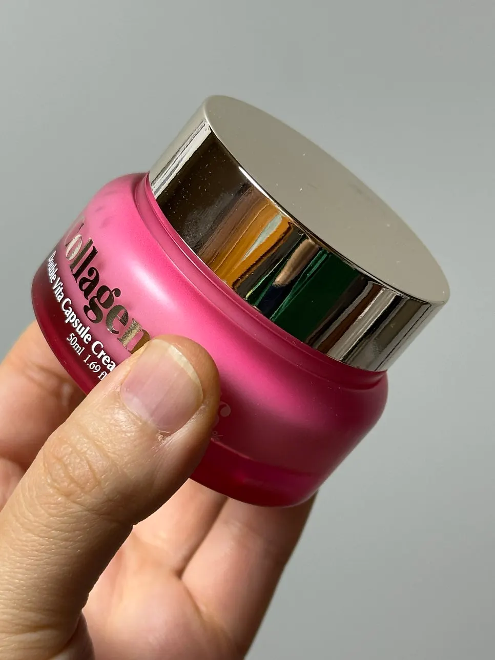 Applying cream before makeup