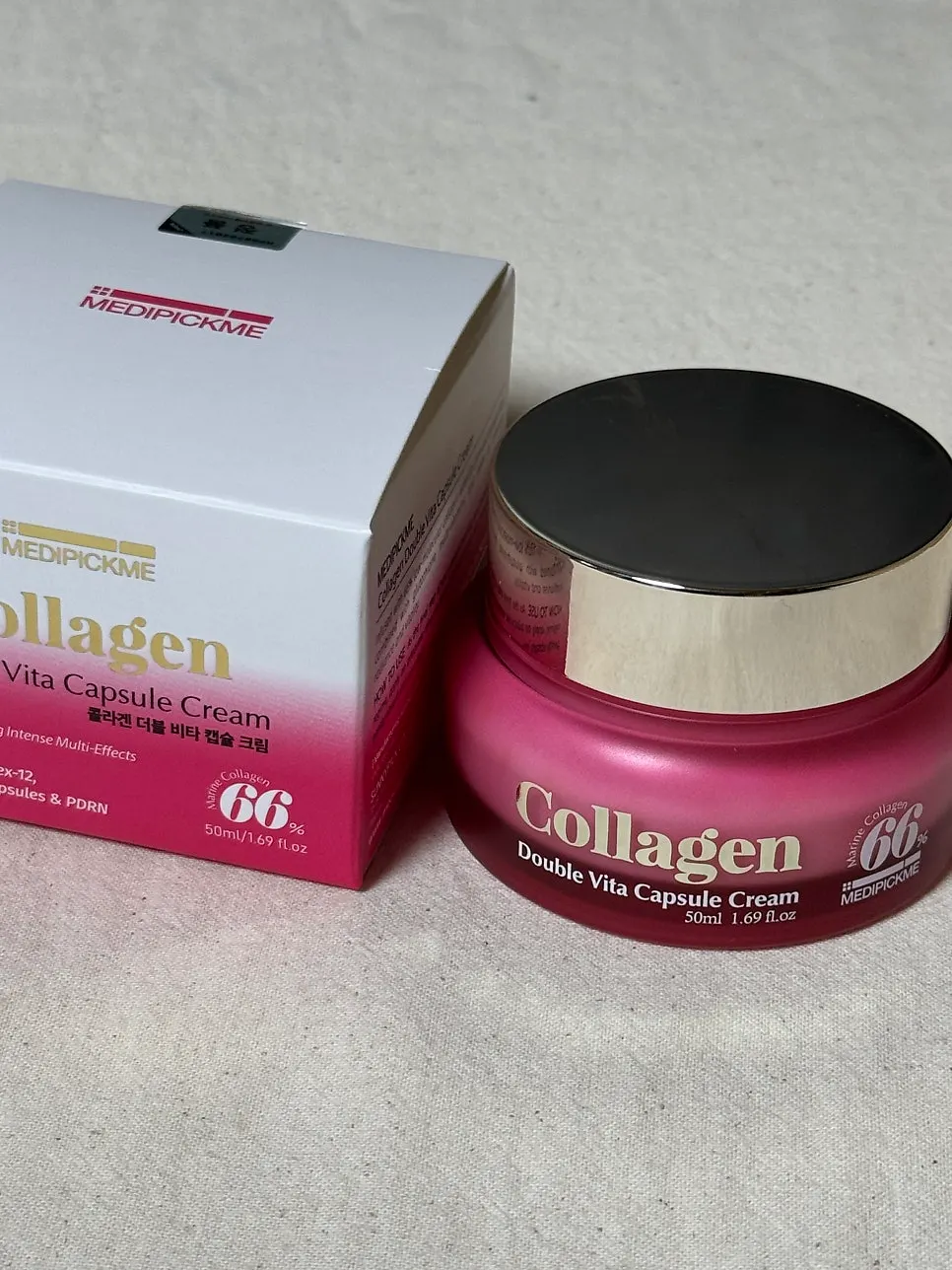 Cream used like an overnight mask