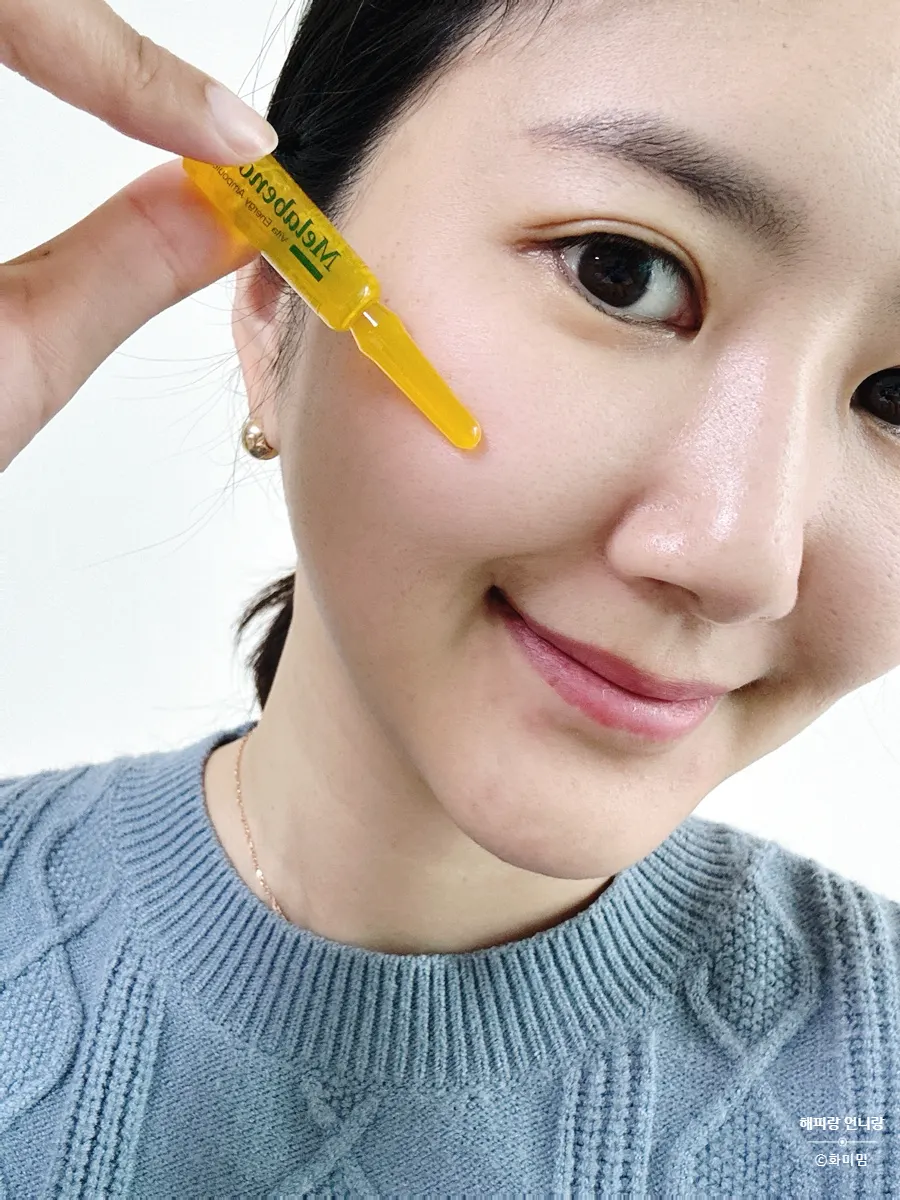 Vita Energy Ampoule being used on skin