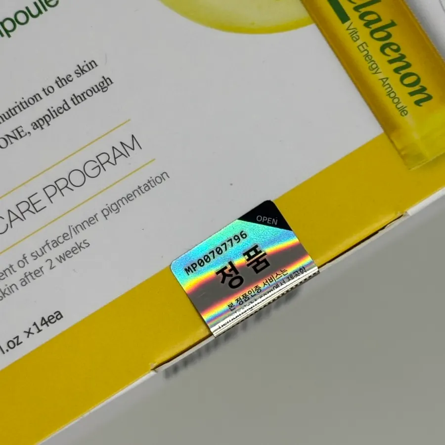 Melabenone Vita Energy ampoule exterior