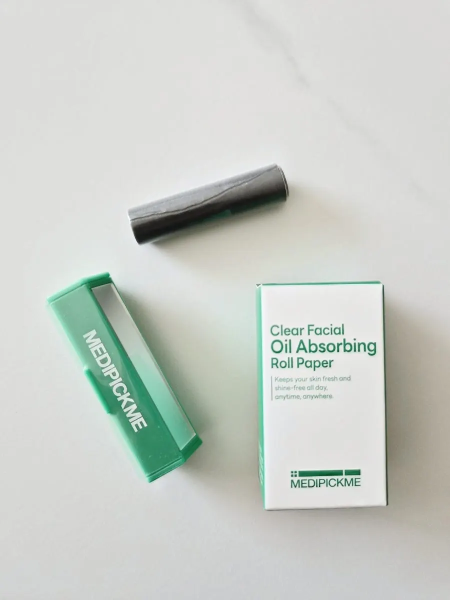 MEDIPICKME Clear Face roll blotting paper