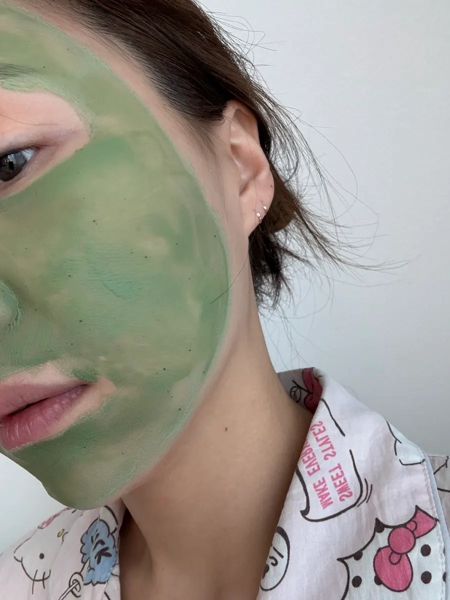 Mask use before rinsing