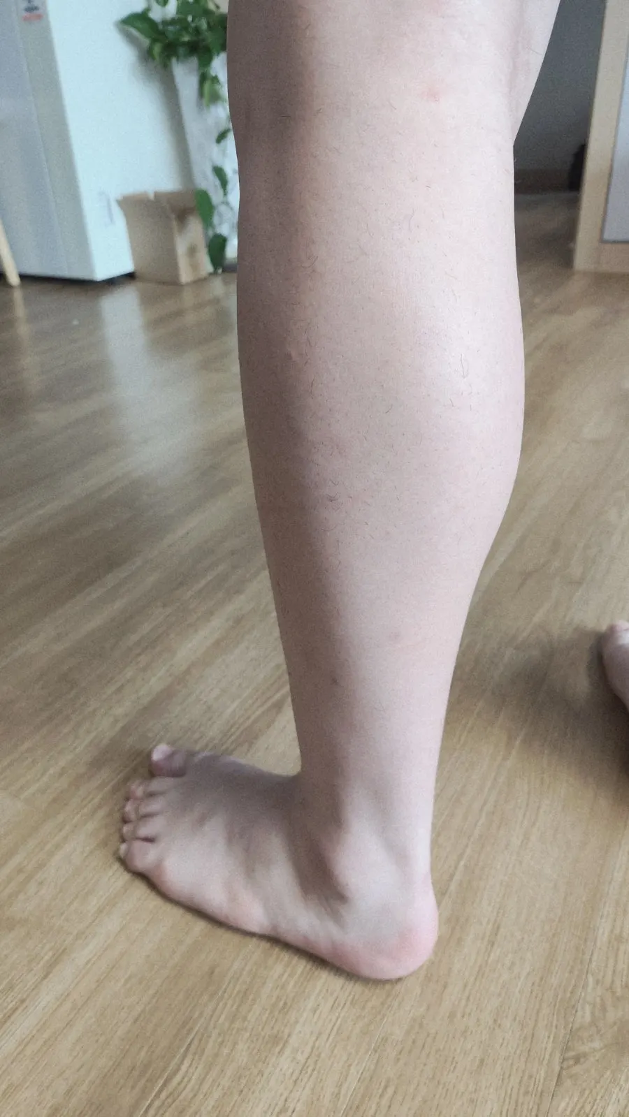 Self-waxing cream used before or after a shower