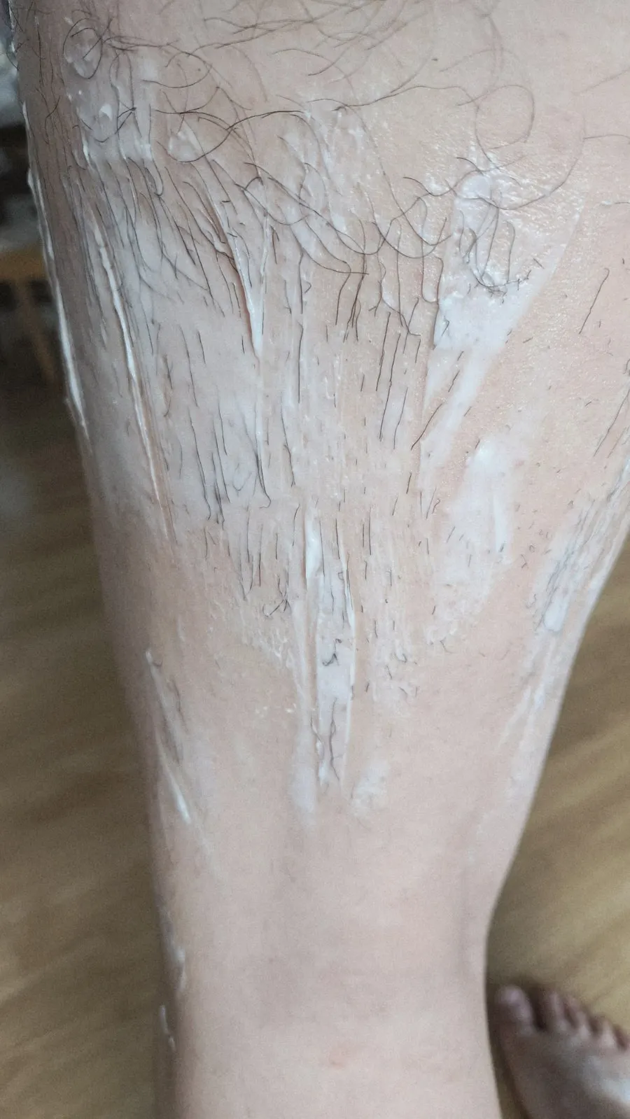 MEDIPICKME hair removal cream packed for a trip