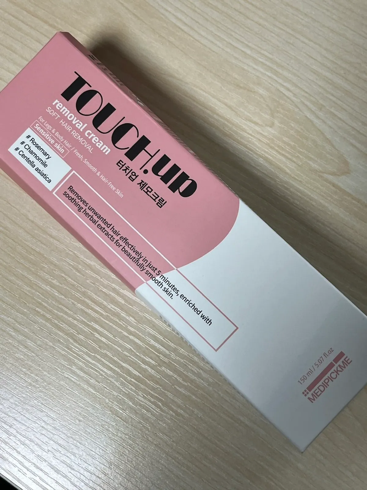 MEDIPICKME Touch-up Removal Cream 150ml packaging