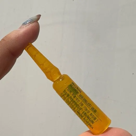 Vitamin ampoule product package