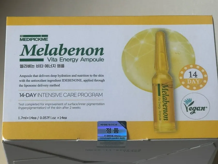 Instructions for using the ampoule container