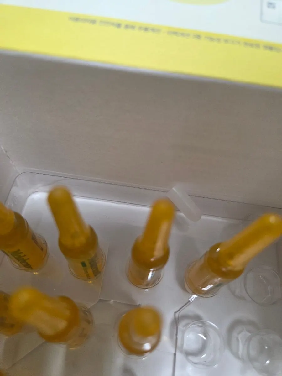 Ampoule product before use