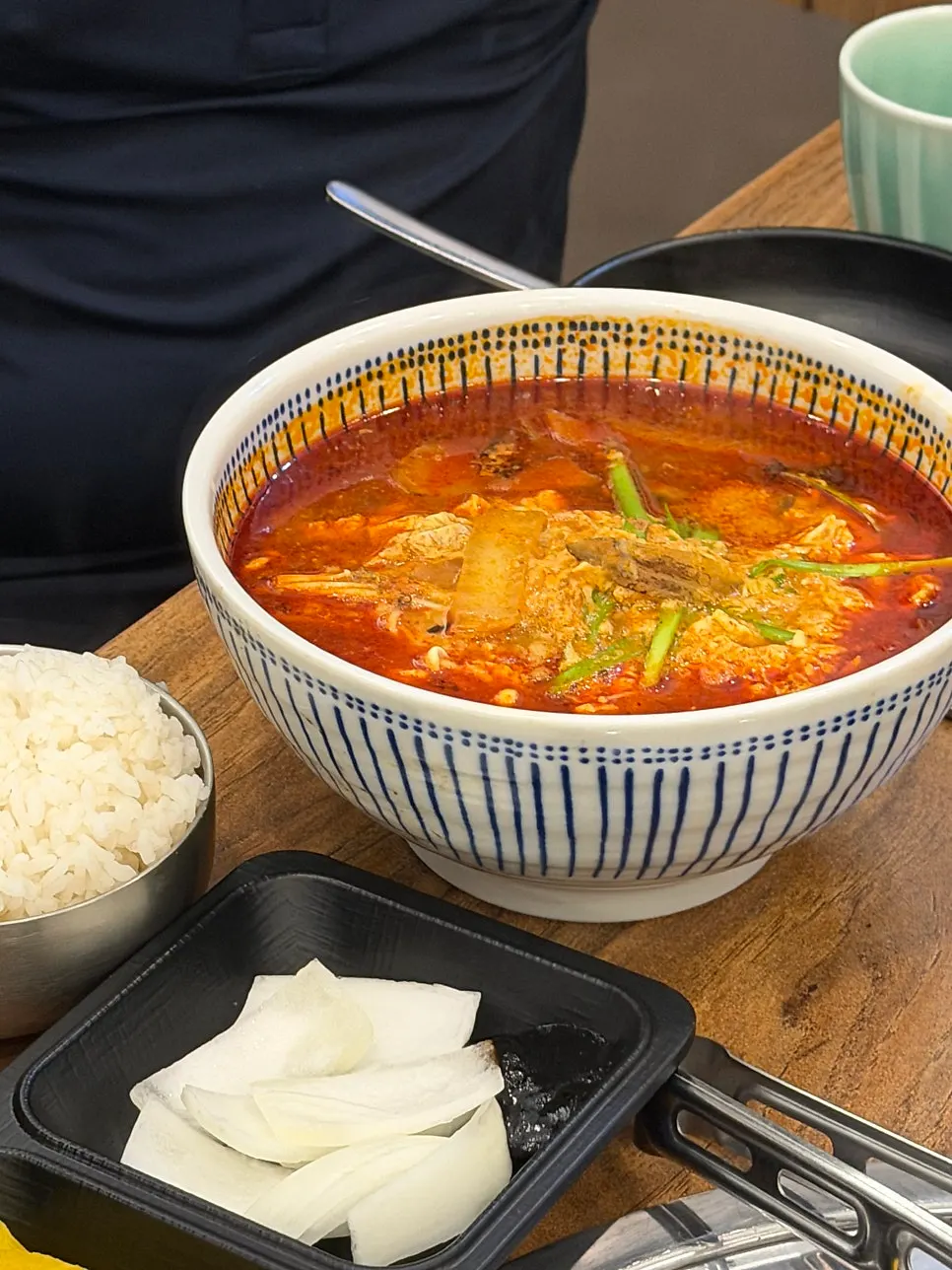 A bowl of Mayway's brisket jjamppong